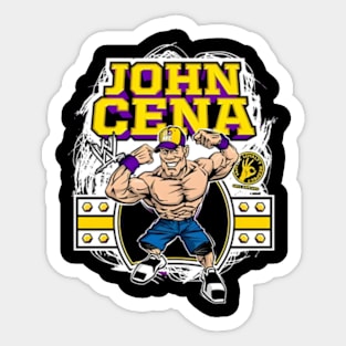 John Cena-Never Give Up -WWE Sticker